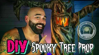 DIY Spooky Tree Prop