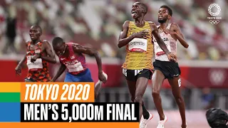 Men's 5,000m Final 🏃‍♂️| Tokyo Replays