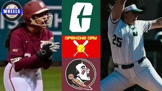 Charlotte vs #4 Florida State Highlights (CRAZY GAME!) | 2024 College Softball Highlights