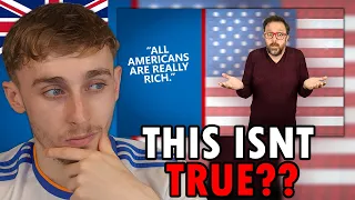 Brit Reacting to 7 Myths British People Believe About America