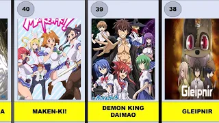 50 Best Ecchi Anime