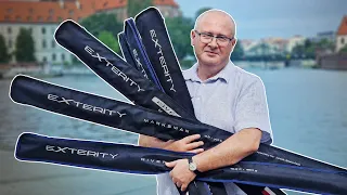 Exterity - hi quality feeder rods. Jacek Bieloński - collector from Poland