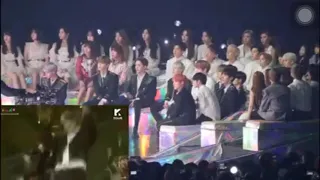 Idol Reaction to BTS - Airplane pt.2 at MMA 2018