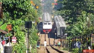 Kereta Menanjak Di Tanjakan Extreme Nagreg