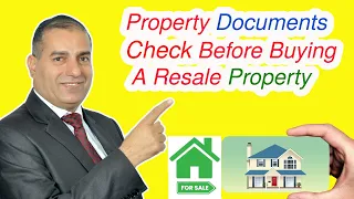 Property Documents Check Before Buying A Resale Property