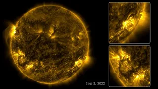 133 days on the Sun | Video by NASA | HD 1080p