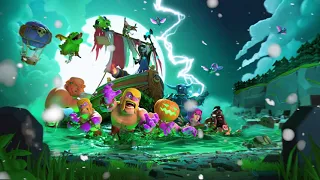 Clash Of Clans Halloween Theme 1 Hour