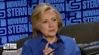 Hillary Clinton on the Howard Stern Show Pt. 4