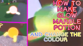 HOW TO MAKE GLOW MARBLE POTION AND CHANGE TO OTHER COLOUR 🔴🟡🔵 | Wacky Wizard Experiment #2
