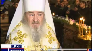 Всенощное бдение совершил митрополит Казанский в Петропавловском соборе