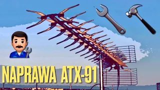 37📡 Jak tanio naprawić starą antenę naziemną? Silnie kierunkowa ATX 91 - czy to ma sens? DIY