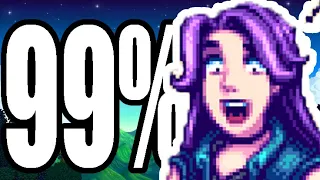 99% Perfection in Stardew Valley