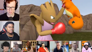 Charmander Gets Punched in the Face - Starter Squad (Ep.5) [REACTION MASH-UP]#1540