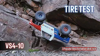 RC crawler tire test Vanquish