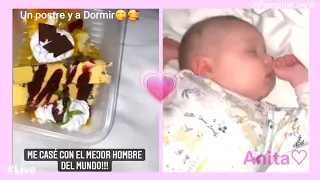 Un Postrecito y a dormir! 😋 Anita🎀 rendida😍🥰 Dulces Sueños!💟