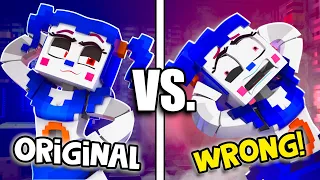 What is WRONG with Circus Baby's TWIN SISTER!? - (Wrong vs. Original)