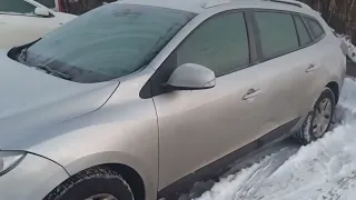 Renault Megane, Рено, дизельные авто, не заводятся в морозы, выход есть!!!