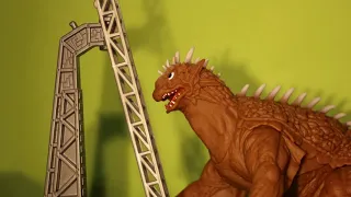 Godzilla vs  Varan (A Stop Motion Short)