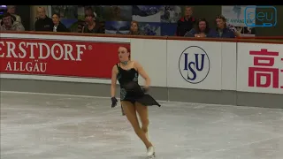Melissa Staples. Oberstdorf 2018. Gold Ladies III FS. 9 place
