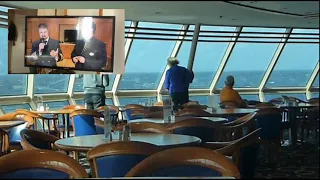 Cruise Ship in a Caribbean Storm