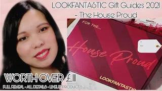 FULL REVEAL LOOKFANTASTIC Gift Guides 2021-THE HOUSE PROUD LINEUP WORTH OVER £111 UNBOXINGWITHJAYCA