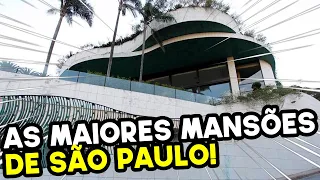 Como é a MANSÃO do BANCO SANTOS e a do BANCO SAFRA de perto? Fui até lá conferir!