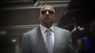 Triple H is ready for Roman Reigns as he arrives for WrestleMania 32