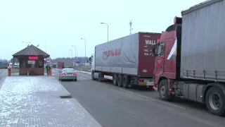 Pie Krievijas robežas atkal veidojas kravas automašīnu rindas