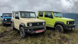 Новый Jimny: ЯПОНЦЫ ЕЩЕ МОГУТ! Первый тест в горах Сузуки Джимни 2019