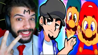 🔴 Freaking Pause Pra TV - Desenho do Super Mario - Colônia Contra-Ataca! (SALVATORE REACT)