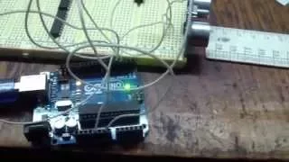 Самодельный arduino ультразвуковой дальномер