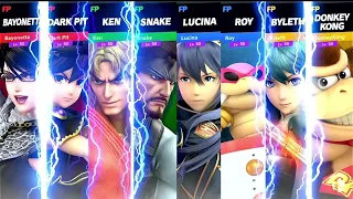 Super Smash Bros Ultimate Amiibo Fights Request #26138 4 Team Battle at New Donk City