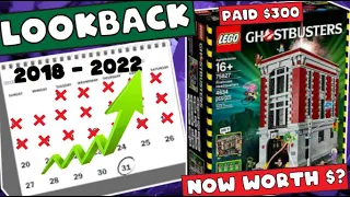 LEGO Investment Lookback Ghostbusters Firehouse Headquarters 75827 / LEGO Investing 2022 / 75827