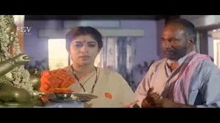 Vishnuvardhan Die While Saving Pregnant Wife Sithara | Halunda Thavaru Kannada Movie Part-8