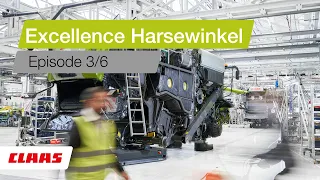 Excellence Harsewinkel. 3/6 Straw chopper, grain and returns elevator