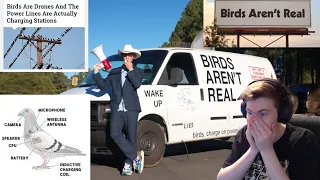 Reacting to Birds Aren't Real Documentary!! (Satirical Conspiracy Theory Leader Breaks Character)