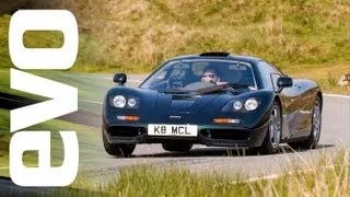 McLaren F1 and Ferrari F40 vs analogue rivals | evo TV