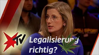 Ist die Cannabis-Legalisierung der richtige Schritt? Talk mit FDP-Politikerin | stern TV