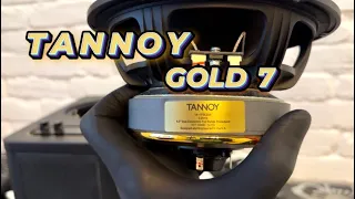Разобрал мониторы TANNOY GOLD 7