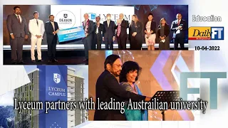 Lyceum partners with leading Austrailian university