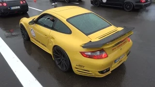 1070HP Porsche 9ff 997 Turbo - Acceleration & Drag Racing!