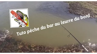 Comment pêcher le bar au leurre du bord dans l'Atlantique|GoProHD