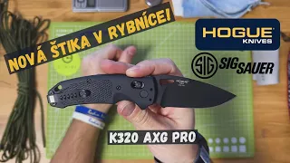 Hogue Sig Sauer K320 AXG Pro - perfektní taktický kapesní nůž, který je připraven do služby!