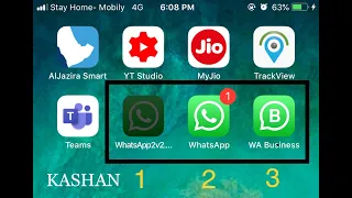 Download 3 whatsapp on iPhone | 100% Working