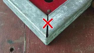 how a welder cuts a 45 degree square pipe