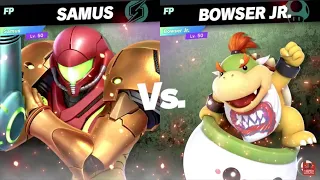 Super Smash Bros Ultimate Amiibo Fights  – 6pm Poll Samus vs Bowser Jr