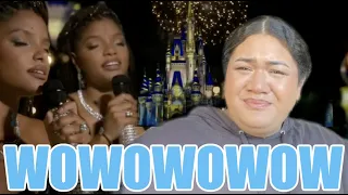 HALLE BAILEY SINGS "CAN YOU FEEL THE LOVE TONIGHT" (DISNEY WORLD 50) *REACTION*