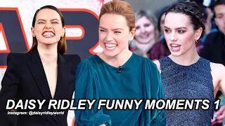 Daisy Ridley Funny Moments Part 1!