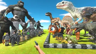 FPS Avatar Rescues Dinosaurs and Fantasy and Fights Mutant Primates - Animal Revolt Battle Simulator