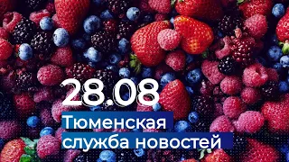 Тюменская служба новостей - вечерний выпуск 28 августа